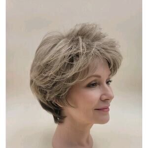 Vintage Jon Renau Wig Nature Blend Made in Japan Ash Blonde & Light Brown Blend